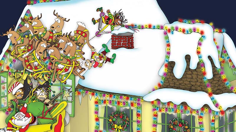 Bizzy Buddies - The Night Before Christmas Vuja Day