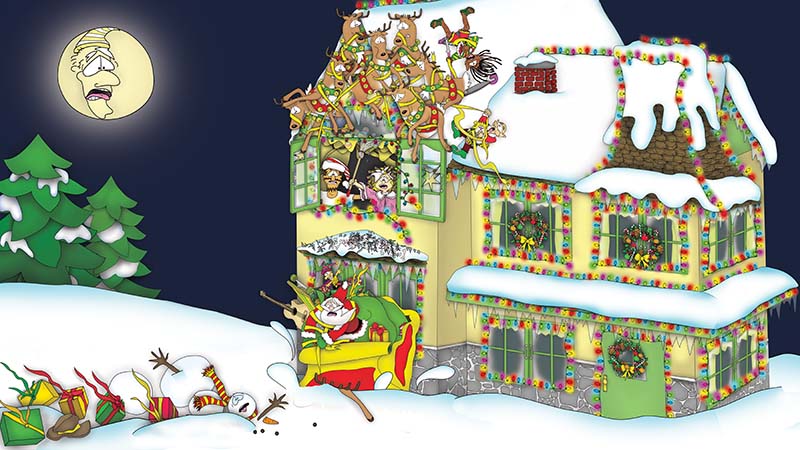 Bizzy Buddies - The Night Before Christmas Vuja Day