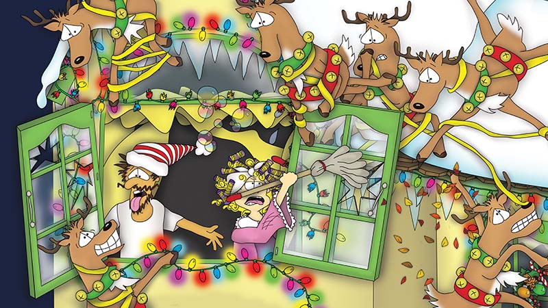 Bizzy Buddies - The Night Before Christmas Vuja Day