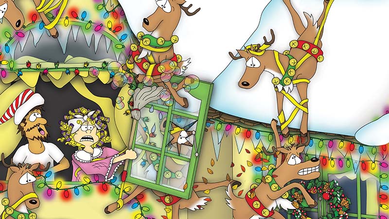 Bizzy Buddies - The Night Before Christmas Vuja Day