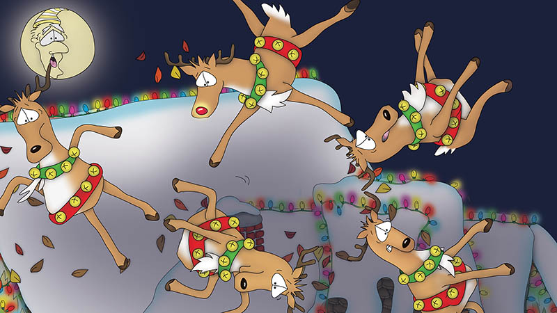 Bizzy Buddies - The Night Before Christmas Vuja Day