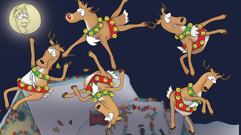 Bizzy Buddies - The Night Before Christmas Vuja Day