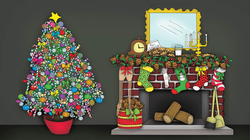 Bizzy Buddies - The Night Before Christmas Vuja Day