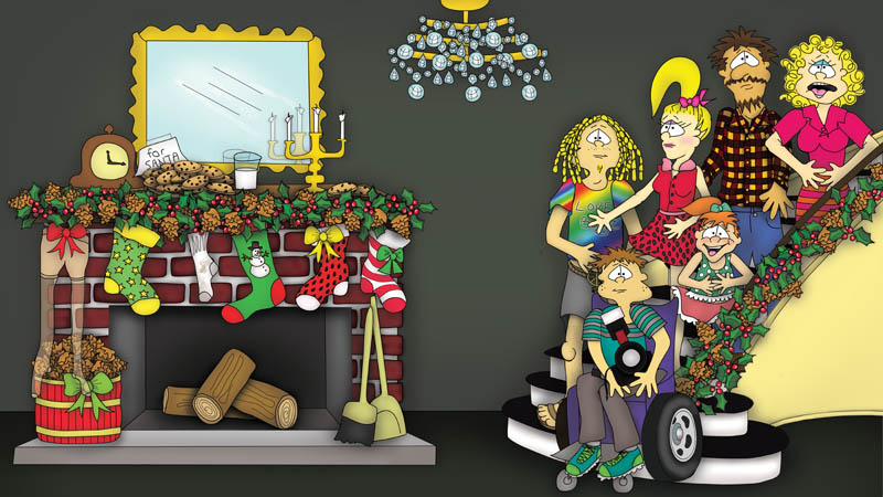 Bizzy Buddies - The Night Before Christmas Vuja Day