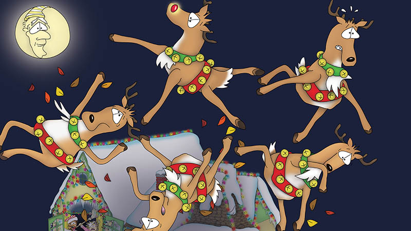 Bizzy Buddies - The Night Before Christmas Vuja Day