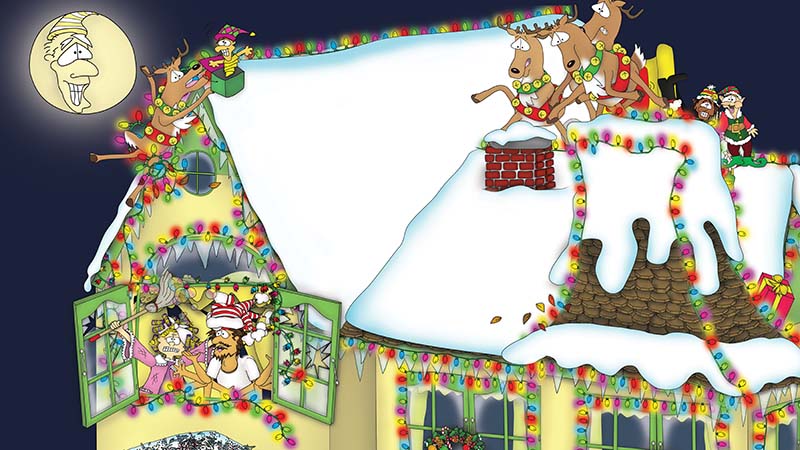 Bizzy Buddies - The Night Before Christmas Vuja Day