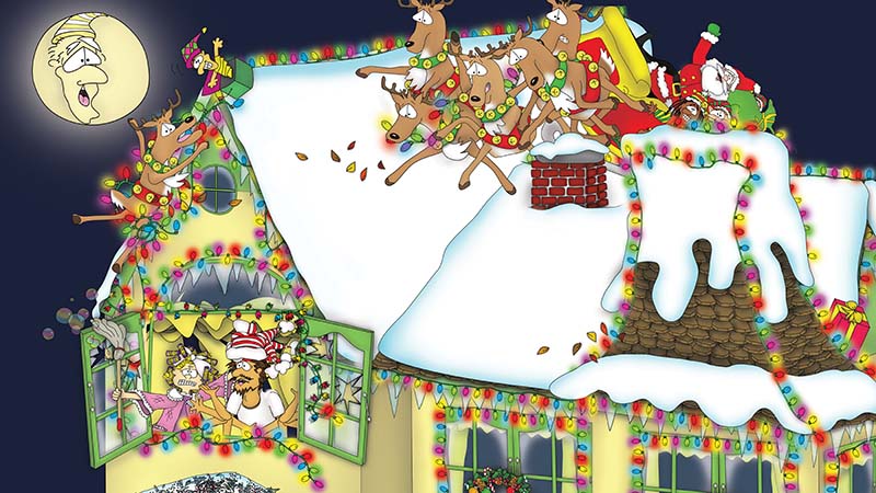 Bizzy Buddies - The Night Before Christmas Vuja Day