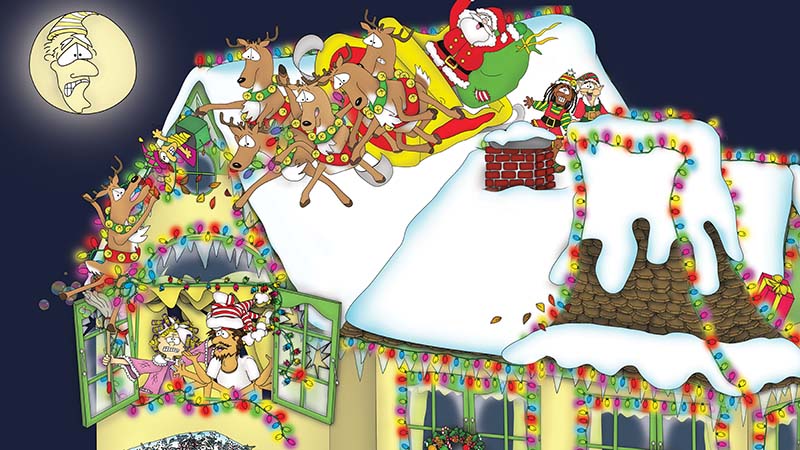 Bizzy Buddies - The Night Before Christmas Vuja Day