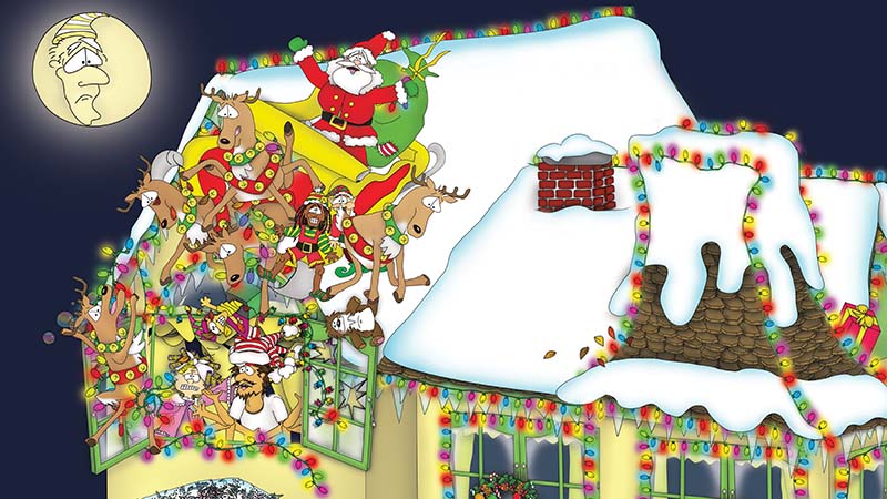 Bizzy Buddies - The Night Before Christmas Vuja Day