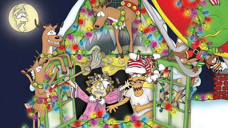 Bizzy Buddies - The Night Before Christmas Vuja Day