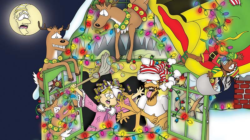 Bizzy Buddies - The Night Before Christmas Vuja Day