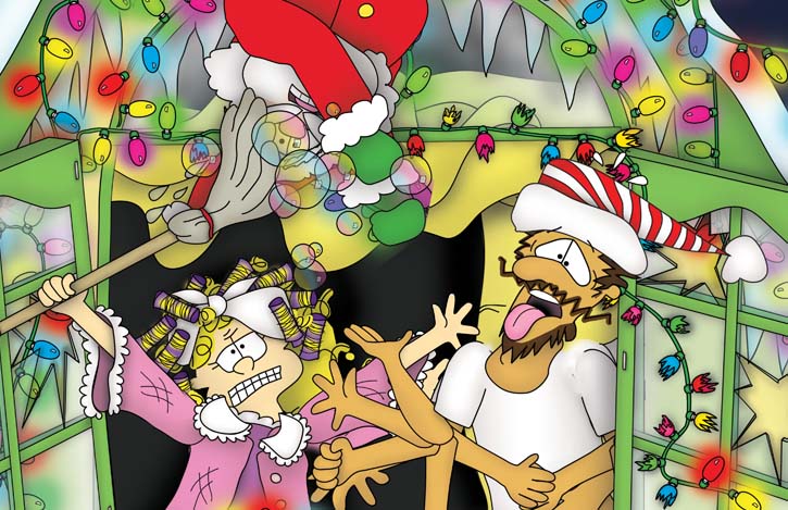 Bizzy Buddies - The Night Before Christmas Vuja Day