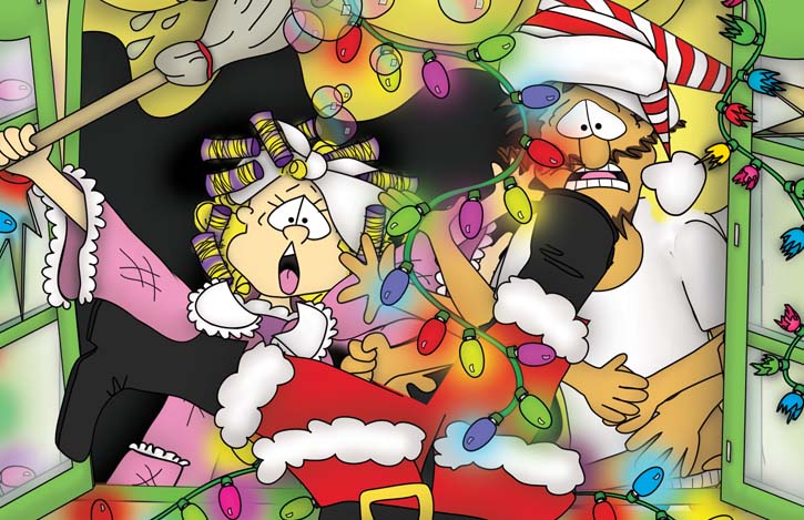 Bizzy Buddies - The Night Before Christmas Vuja Day