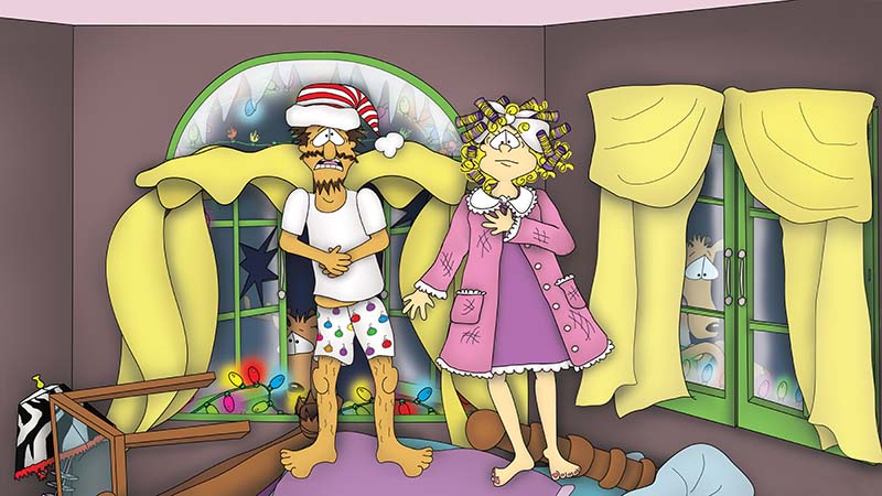 Bizzy Buddies - The Night Before Christmas Vuja Day