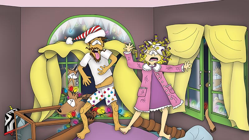 Bizzy Buddies - The Night Before Christmas Vuja Day