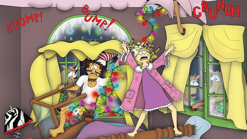 Bizzy Buddies - The Night Before Christmas Vuja Day