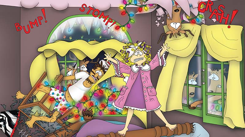 Bizzy Buddies - The Night Before Christmas Vuja Day