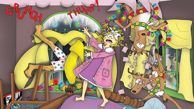 Bizzy Buddies - The Night Before Christmas Vuja Day