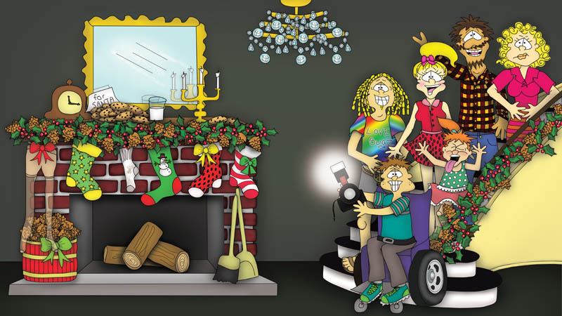 Bizzy Buddies - The Night Before Christmas Vuja Day