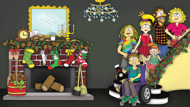 Bizzy Buddies - The Night Before Christmas Vuja Day