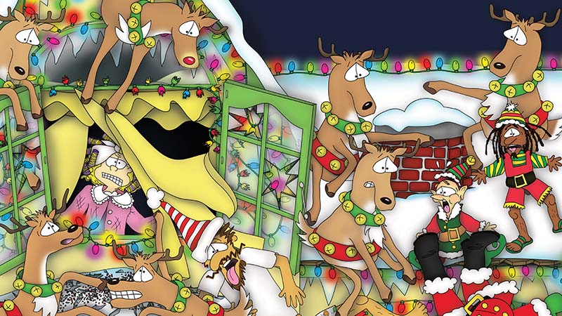 Bizzy Buddies - The Night Before Christmas Vuja Day