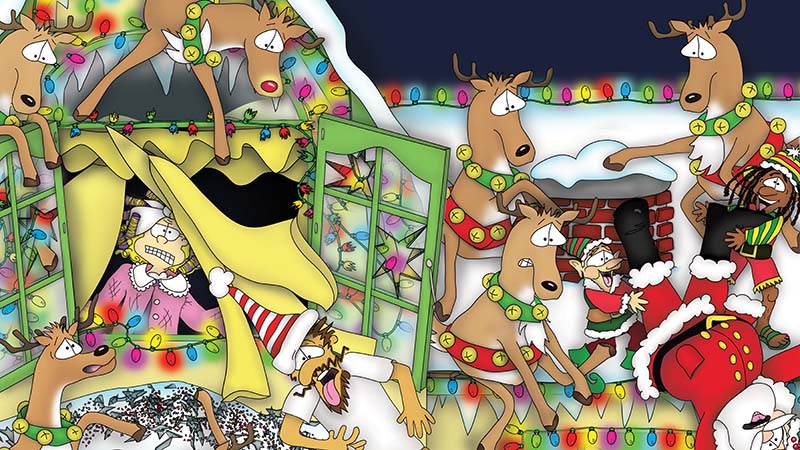 Bizzy Buddies - The Night Before Christmas Vuja Day