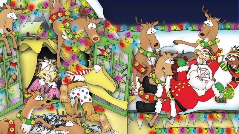 Bizzy Buddies - The Night Before Christmas Vuja Day