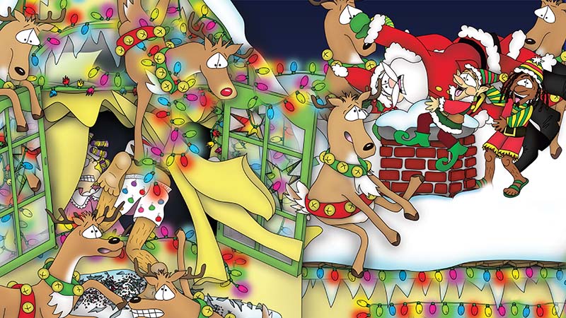 Bizzy Buddies - The Night Before Christmas Vuja Day