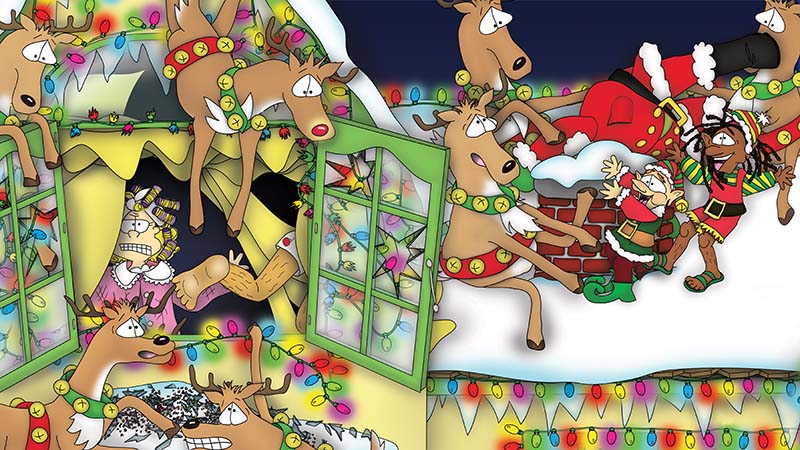 Bizzy Buddies - The Night Before Christmas Vuja Day