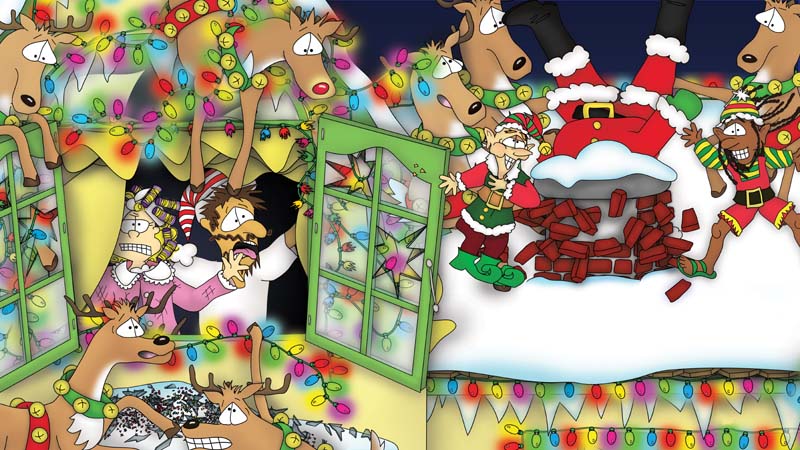 Bizzy Buddies - The Night Before Christmas Vuja Day