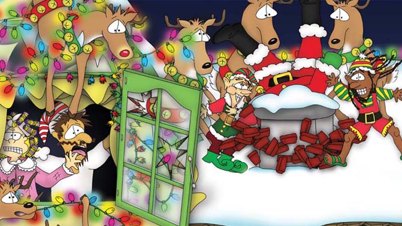 Bizzy Buddies - The Night Before Christmas Vuja Day