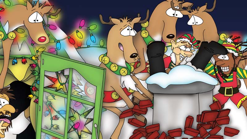 Bizzy Buddies - The Night Before Christmas Vuja Day