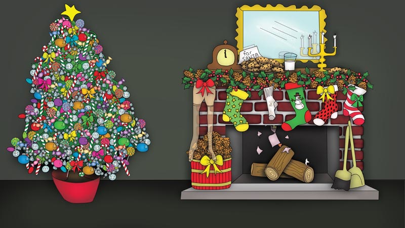 Bizzy Buddies - The Night Before Christmas Vuja Day