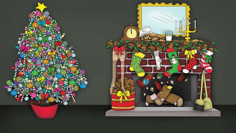 Bizzy Buddies - The Night Before Christmas Vuja Day