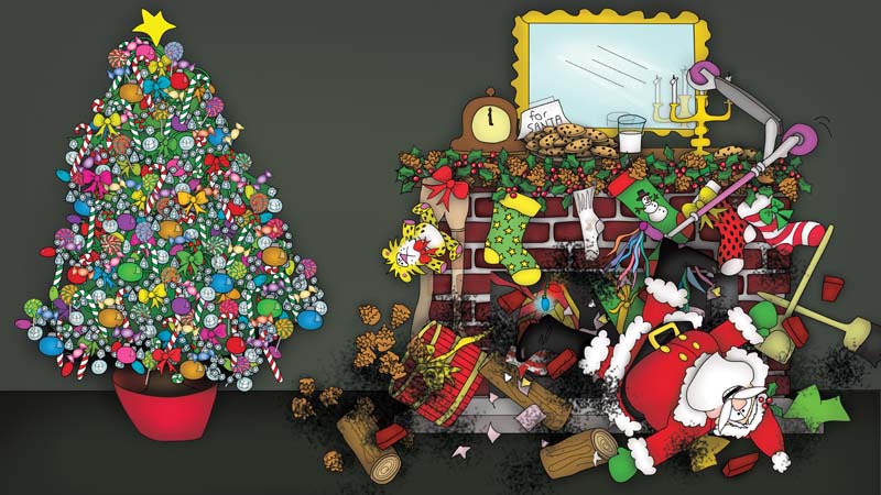 Bizzy Buddies - The Night Before Christmas Vuja Day