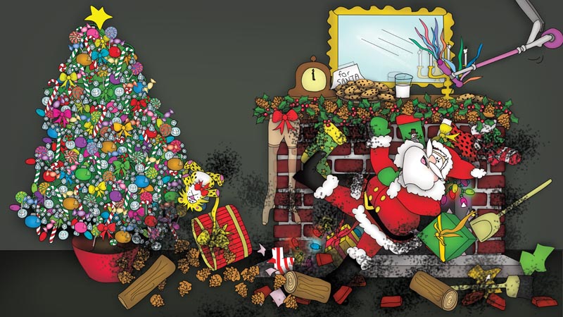 Bizzy Buddies - The Night Before Christmas Vuja Day