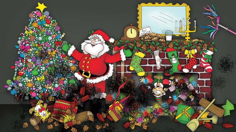 Bizzy Buddies - The Night Before Christmas Vuja Day