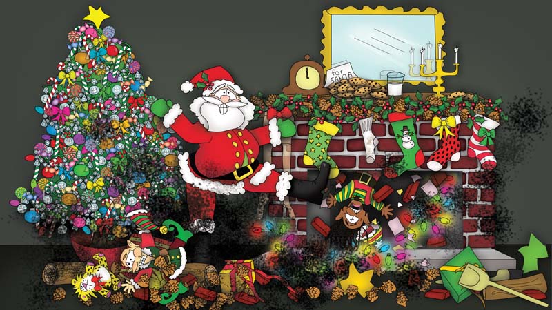 Bizzy Buddies - The Night Before Christmas Vuja Day