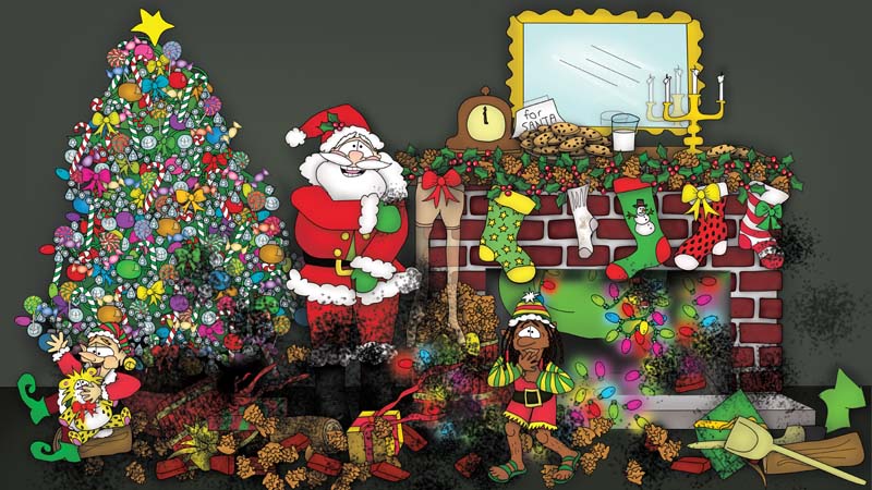 Bizzy Buddies - The Night Before Christmas Vuja Day