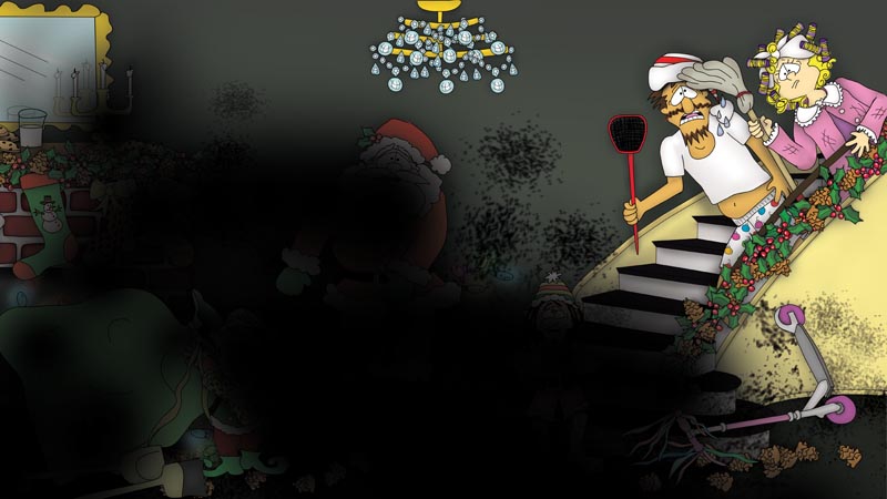 Bizzy Buddies - The Night Before Christmas Vuja Day