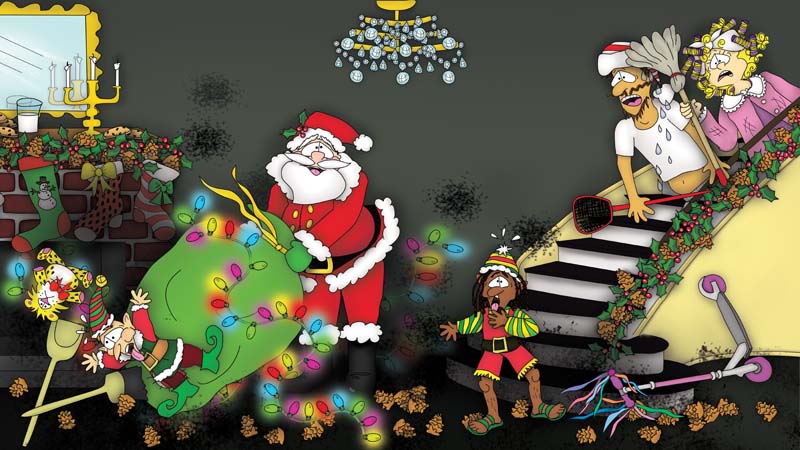 Bizzy Buddies - The Night Before Christmas Vuja Day