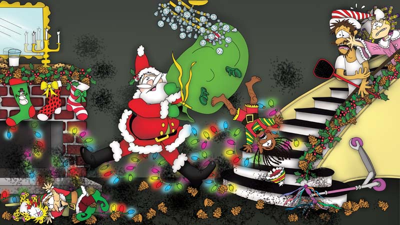 Bizzy Buddies - The Night Before Christmas Vuja Day