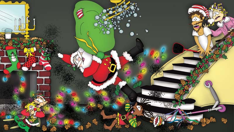 Bizzy Buddies - The Night Before Christmas Vuja Day