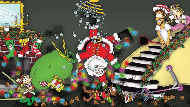 Bizzy Buddies - The Night Before Christmas Vuja Day