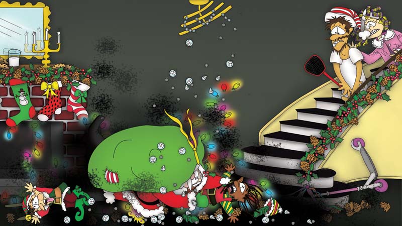 Bizzy Buddies - The Night Before Christmas Vuja Day