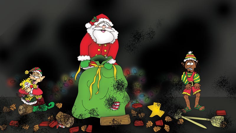 Bizzy Buddies - The Night Before Christmas Vuja Day