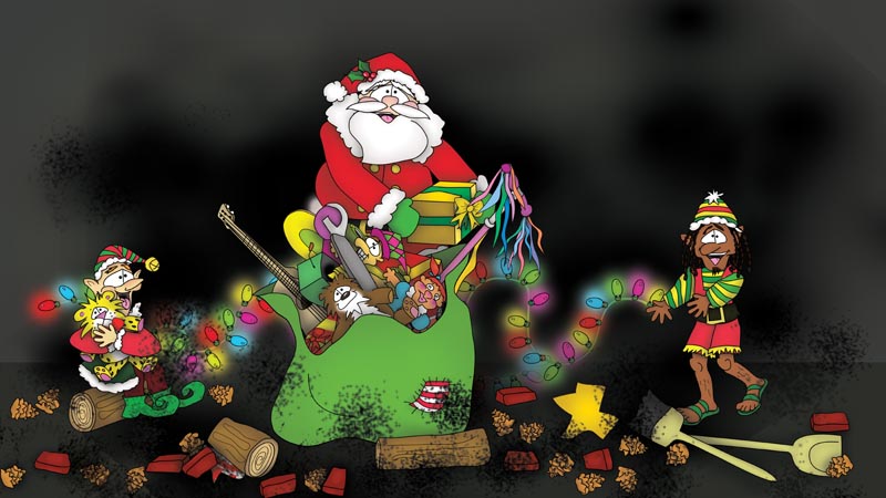 Bizzy Buddies - The Night Before Christmas Vuja Day