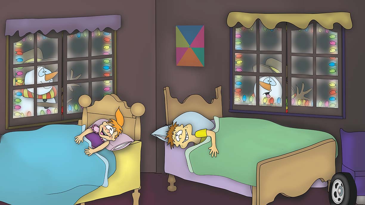 Bizzy Buddies - The Night Before Christmas Vuja Day