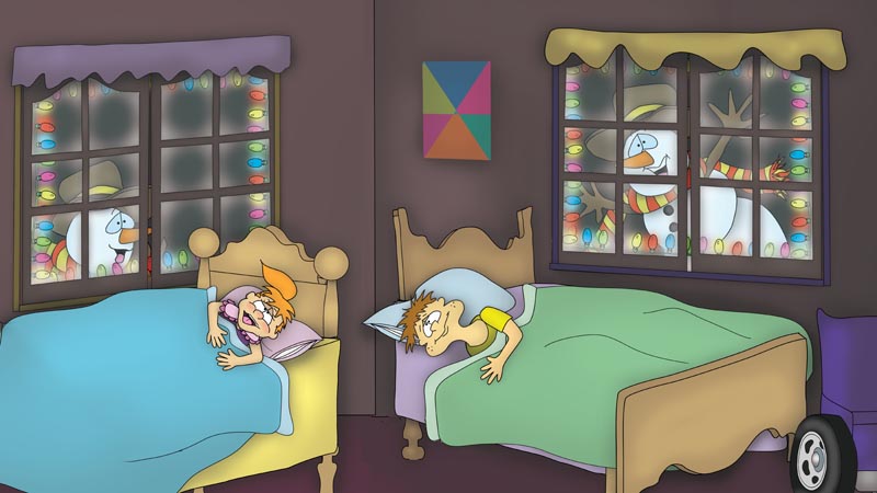 Bizzy Buddies - The Night Before Christmas Vuja Day