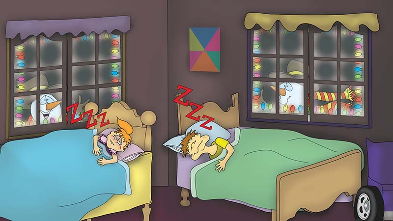 Bizzy Buddies - The Night Before Christmas Vuja Day